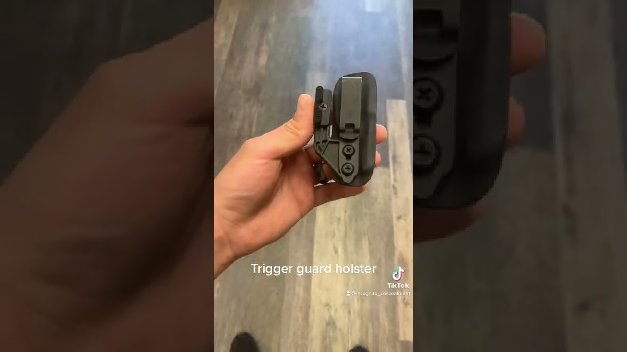 Here&rsquo;s our minimalist IWB trigger guard Holster￼.