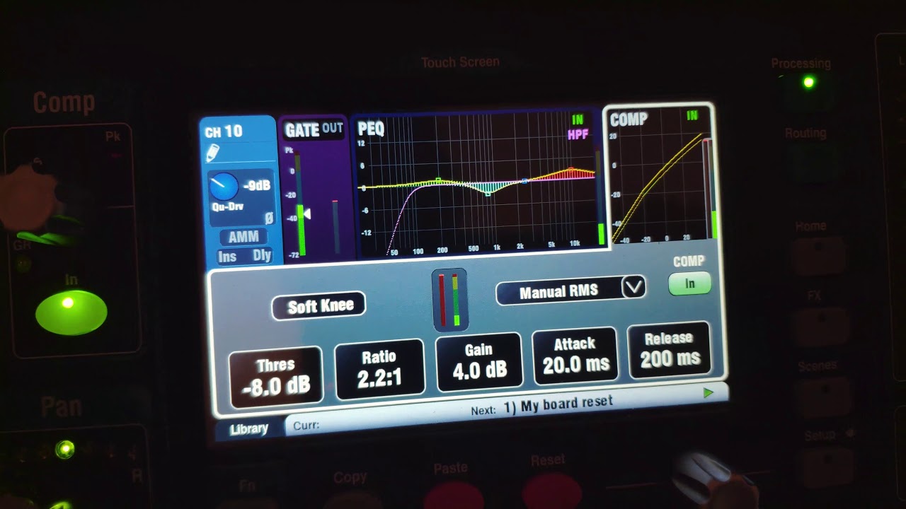 ALLEN & HEATH QU24 COME FUNZIONA QUESTO MIXER DIGITALE PARTE 3