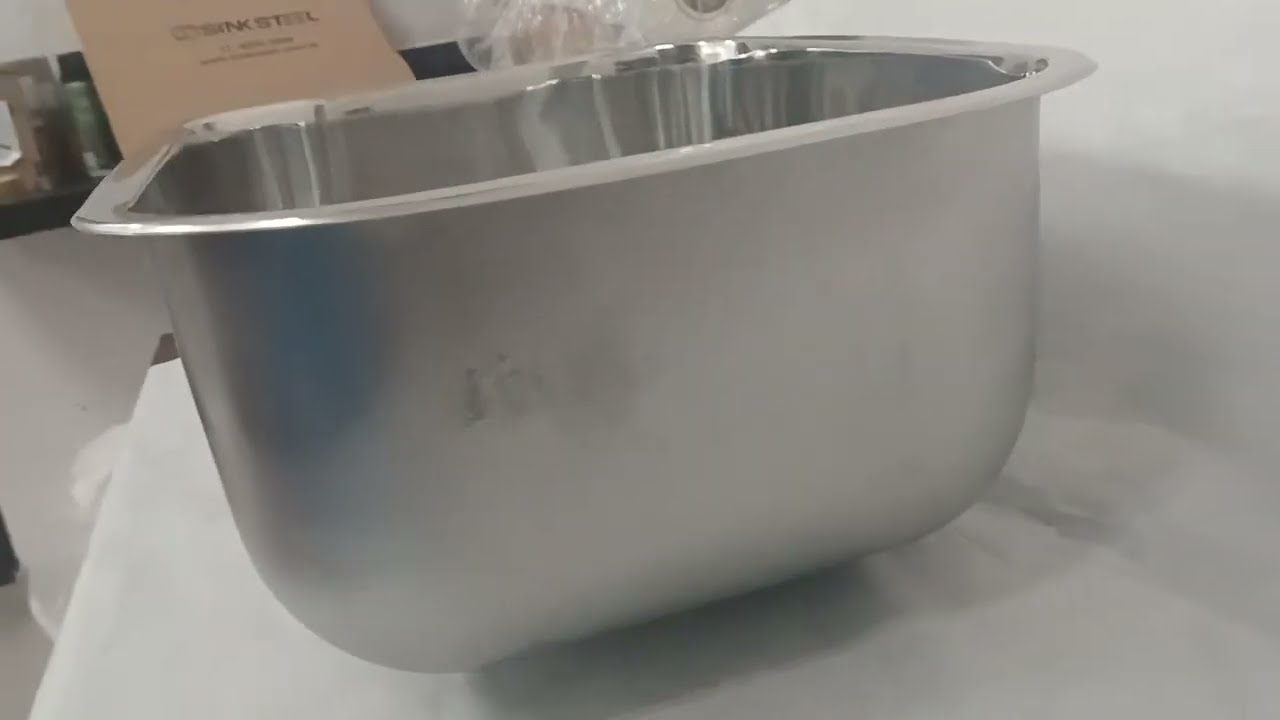 CUBA INOX INDUSTRIAL 50X40X25 AÇO 304 ACABAMENTO POLIDO