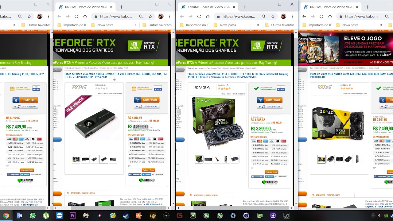 PLACAS DE VÍDEO: QUAL A MELHOR RELAÇÃO CUSTO x BENEFICIO?
