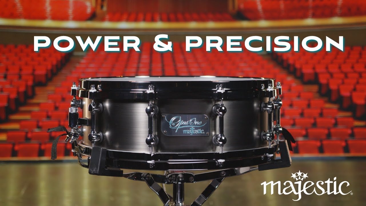 Majestic Opus One MOS1450CR Cast Iron Snare Drum