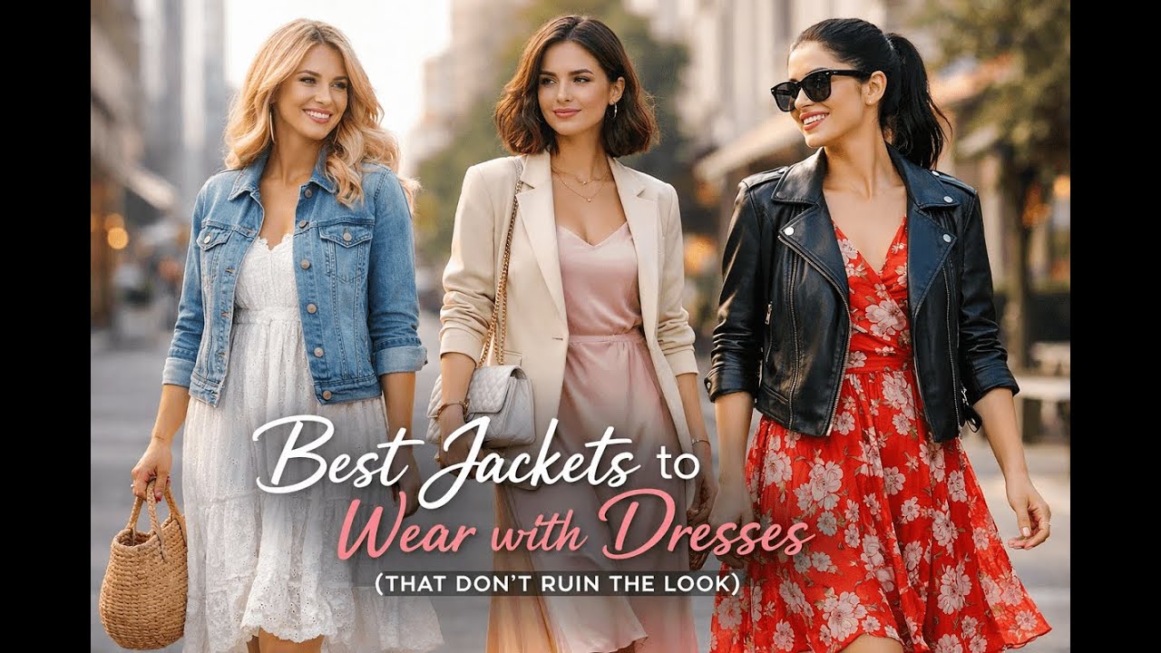Best Jackets to Wear with Dresses (That Don’t Ruin the Look)