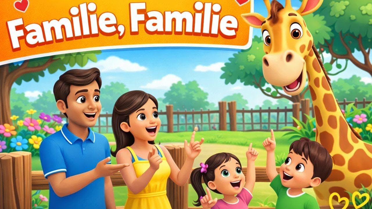 Familie, Familie | Kinderlied über Familie & Liebe