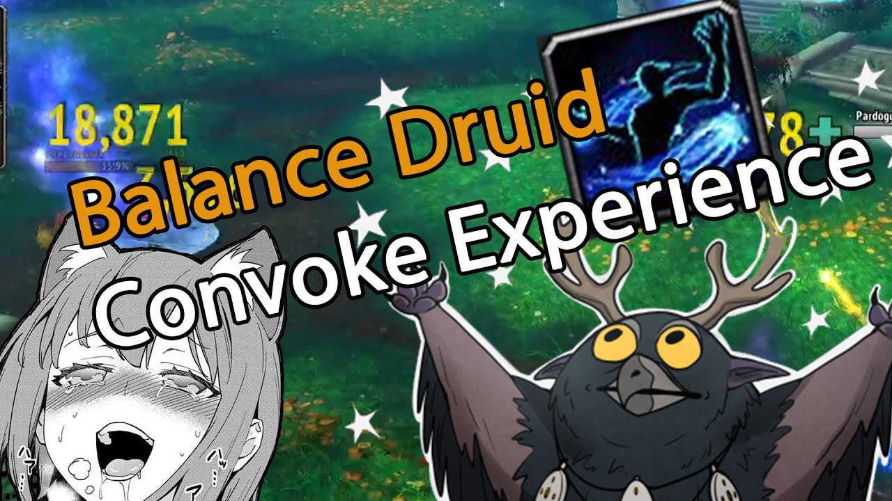 Shadowlands Balance Druid Convoke Spirits Experience in PvP.