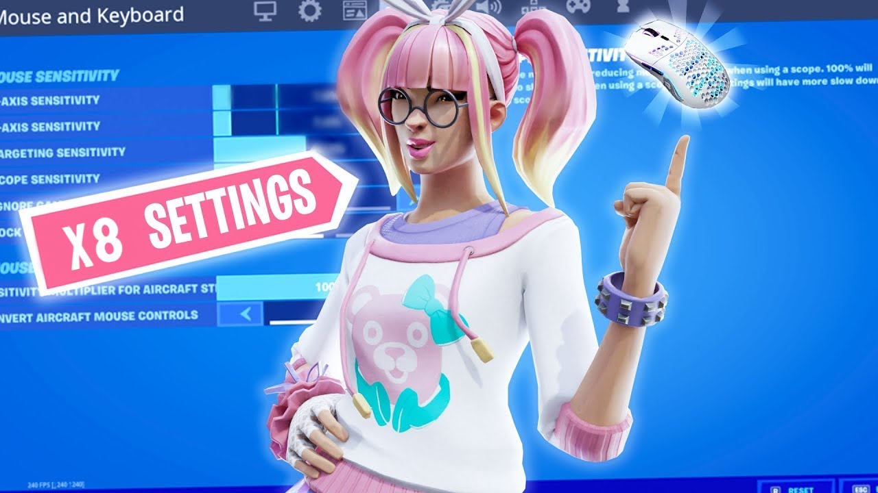 X8 Settings In 20 Seconds (Sensitivity, Colorblind, brightness etc.)