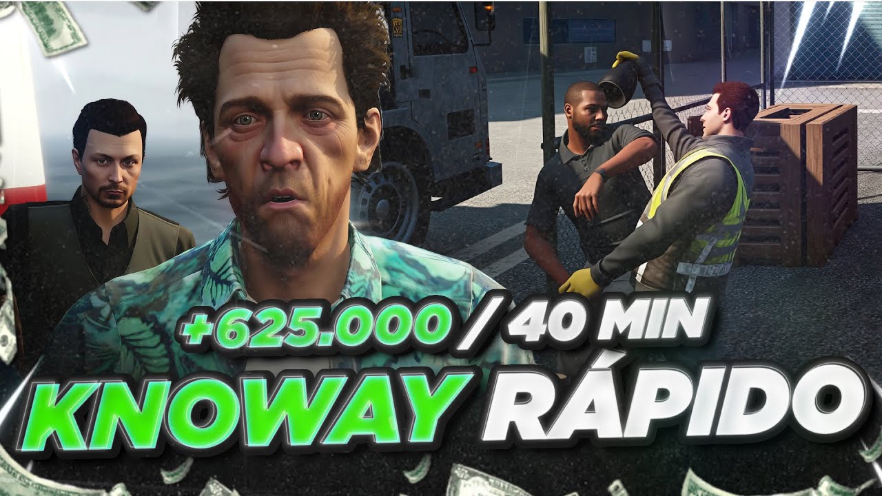 O JEITO MAIS FÁCIL DE FAZER O GOLPE DO KNOWAY SOZINHO! | GTA Online