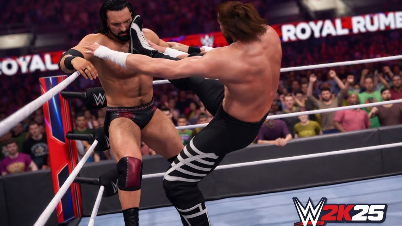 Sami Zayn vs Drew McIntyre – Undisputed WWE Title | Royal Rumble (WWE 2K25)