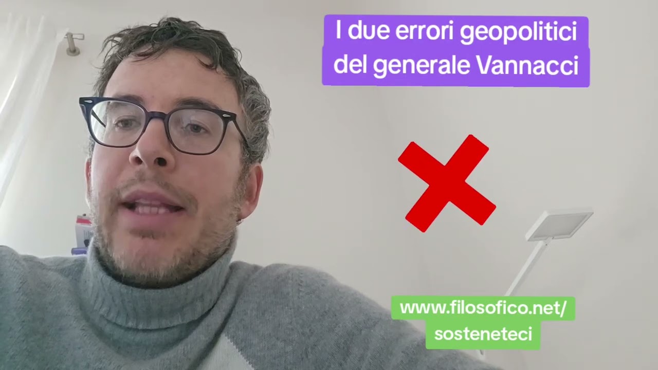 DIEGO FUSARO: I due errori geopolitici del generale Vannacci 