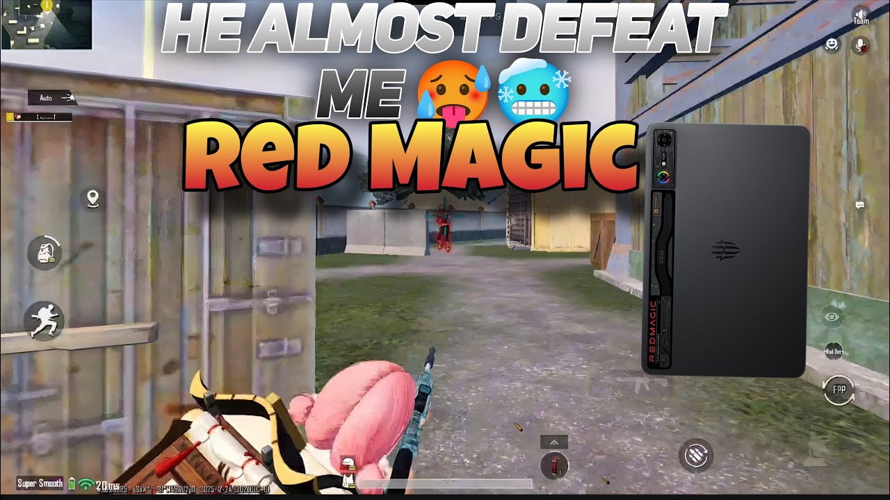 HE ALMOST DEFEAT ME IN THIS MATCH || PUBG MOBILE UPDATE 4.1 RED MAGIC ASTRA TABLET PUBG GAMPLAYE