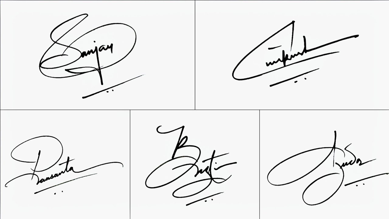 Unique Signature style | Beautiful Signature Style #signature #handwriting 