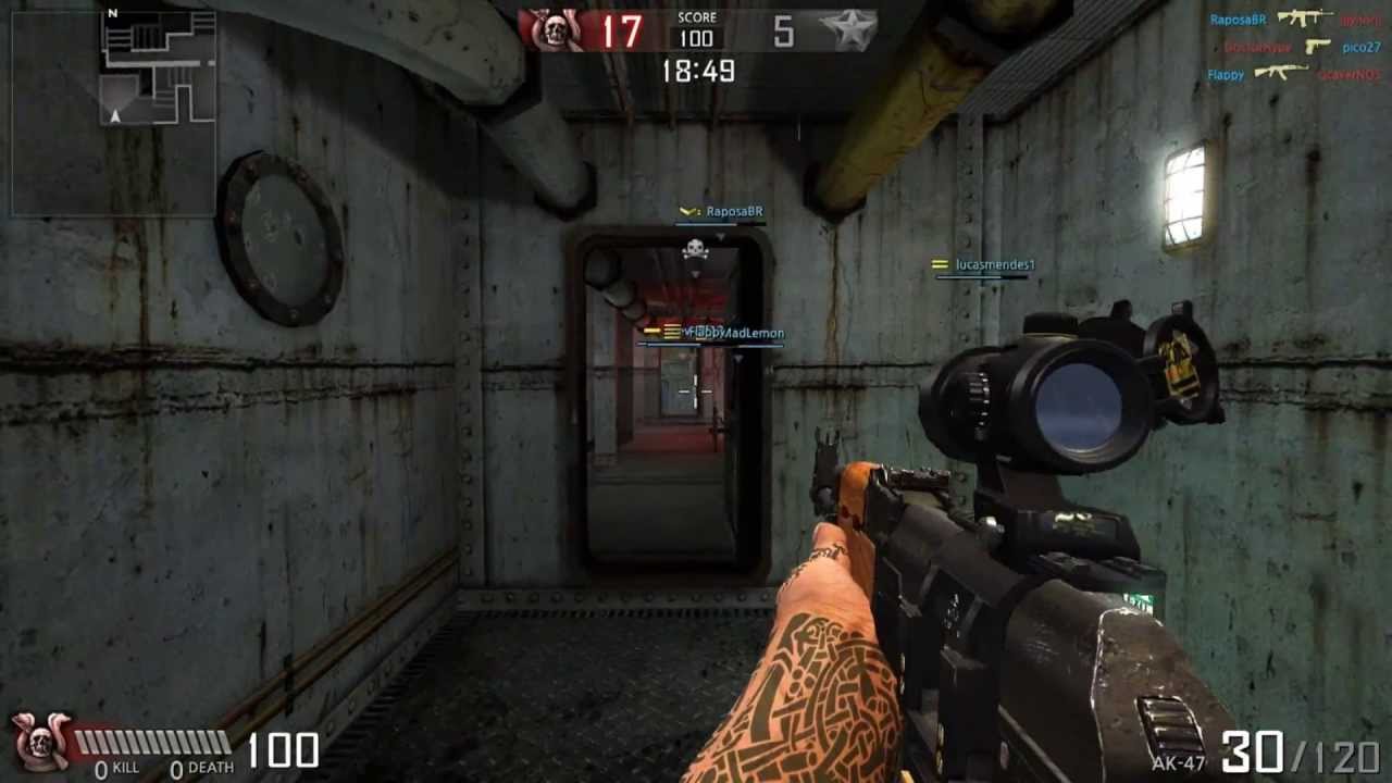 District 187 : Sin Streets online : AK-47 w/ DS-01 sight gameplay 2
