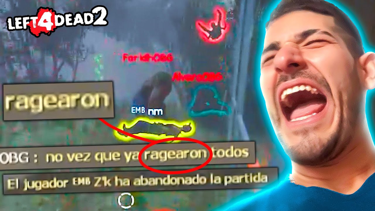 hago RAGEAR a un equipo en TORNEO DE LEFT 4 DEAD 2