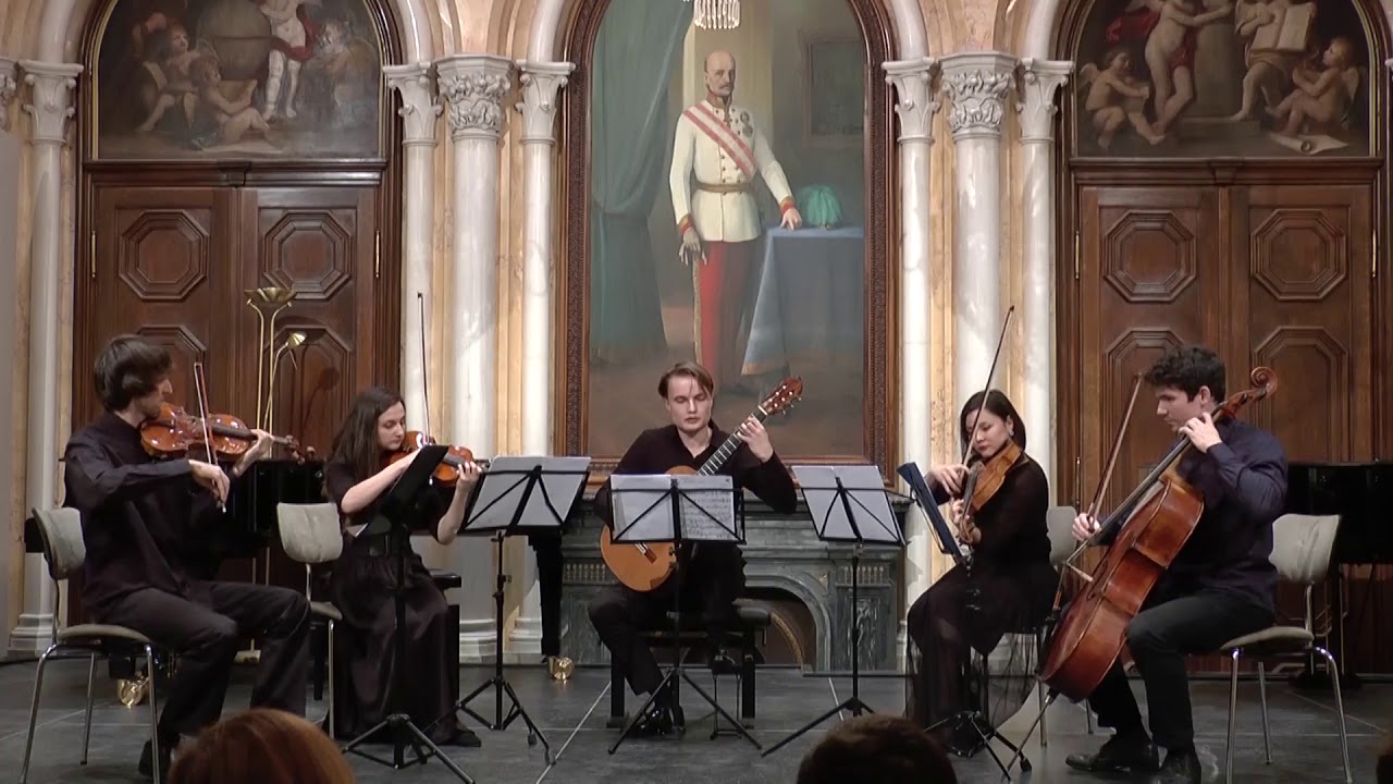 Ivan Fedoryshyn-Quintet for Guitar and String Quartet by Leo Brouwer(1959)