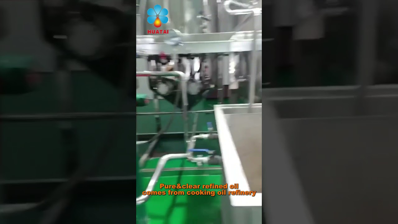 2TPD Small cooking oil refining plant/Edible oil refinery machine/Edible oil refining process