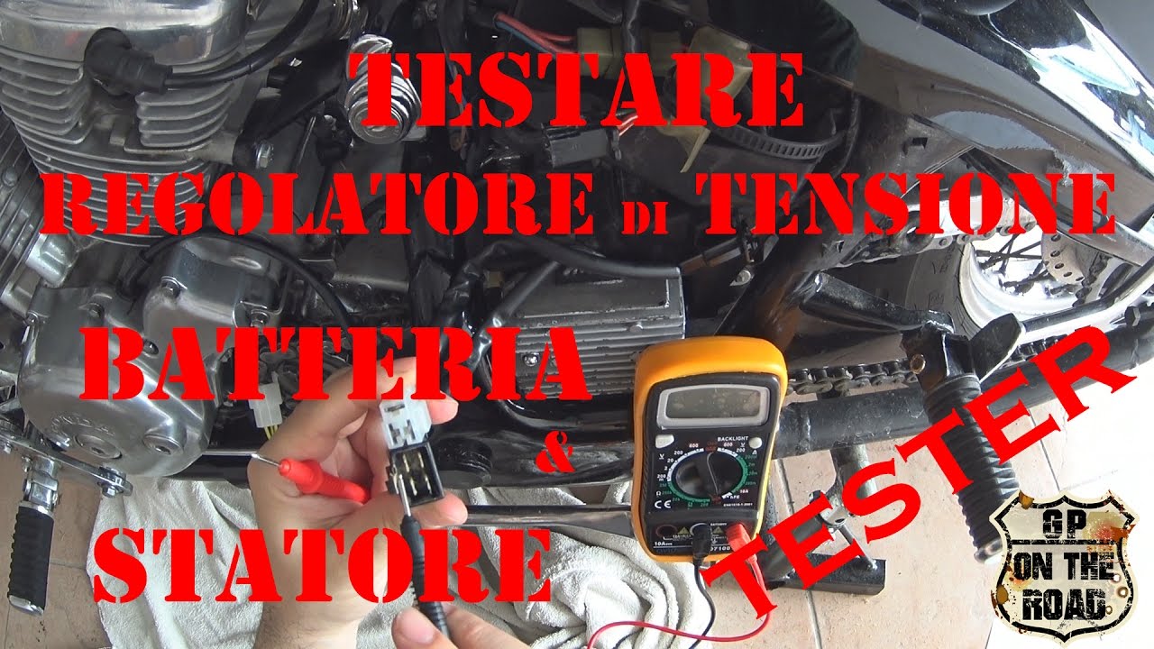 Regolatore di Tensione, Batteria e Statore col TESTER - GP On The Road -