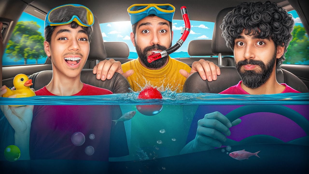 پراید رو تبدیل به استخر کردم 😱 (باهاش رفتیم تو خیابون ! 😂🚗💦)