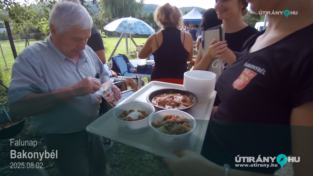 Falunap, Bakonybél 2025.08.02. Útirány.hu