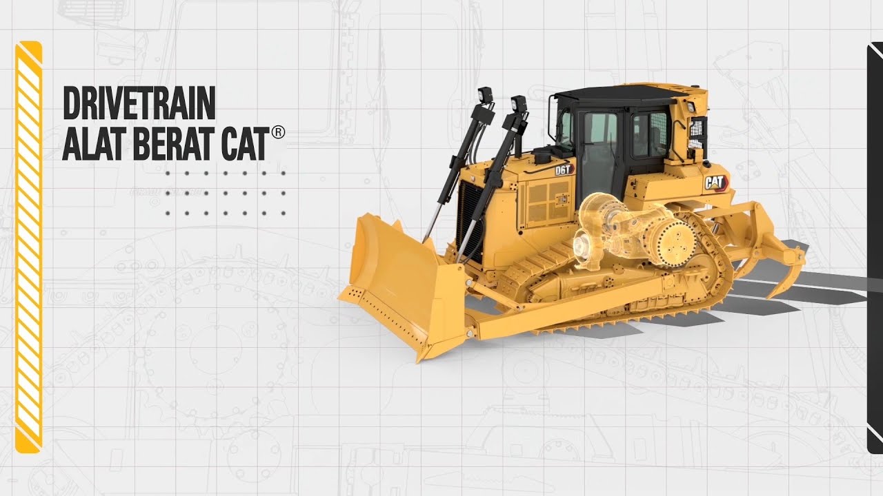 Memahami Drive Train Alat Berat Cat&reg;: Transmisi, Final Drive & Lainnya