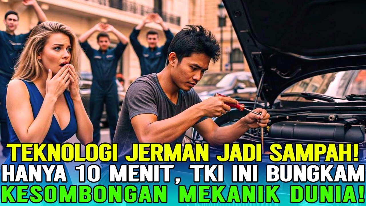 HANYA 10 MENIT❗INSINYUR JERMAN SYOK LIHAT TKI BELITUNG BUNGKAM TEKNOLOGI CANGGIH PAKAI OBENG KARATAN