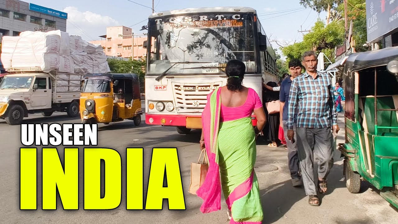 День из жизни хайдарабадца 🇮🇳 | Пешие туры по Индии 4K
