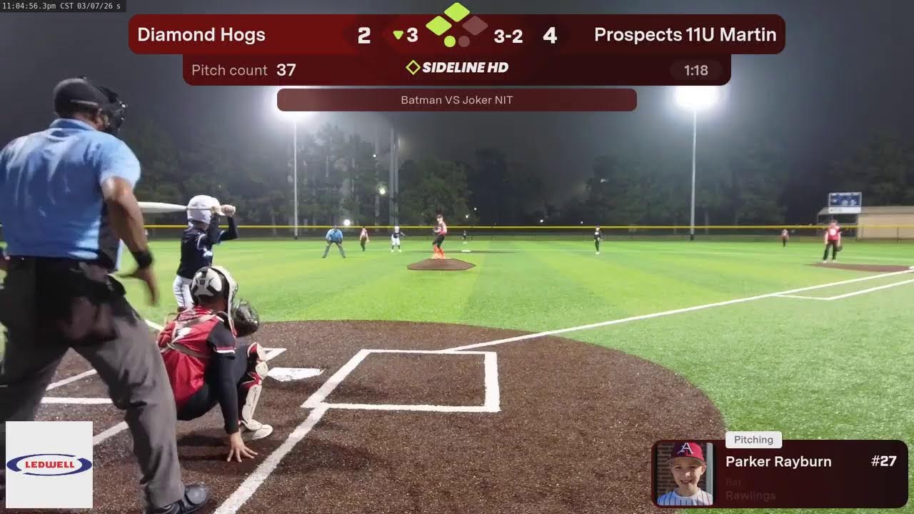 Diamond Hogs @ Prospects 11U Martin (2026.03.07)