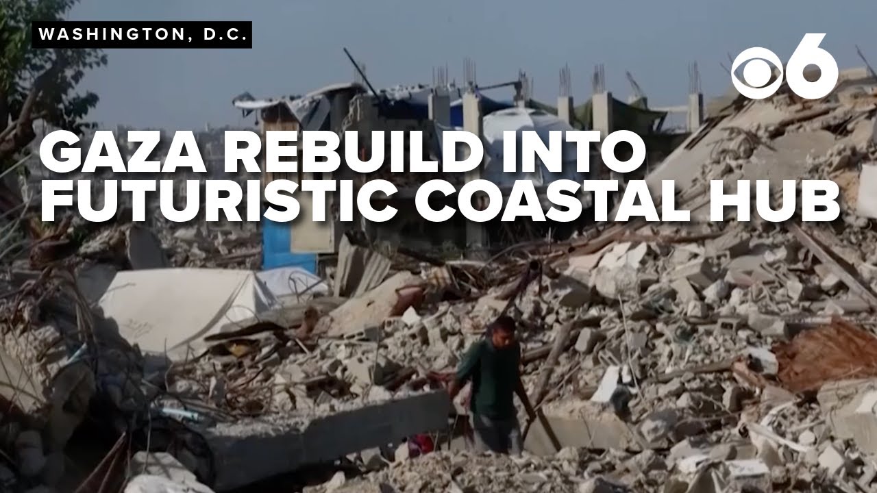 Trump administration on proposal to rebuild Gaza into futuristic international destination for $122B