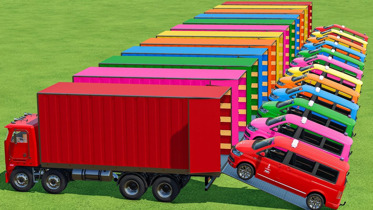 Transporting With Mini Van & Ramp Loading In Fs22 | Farming Simulator 22 |