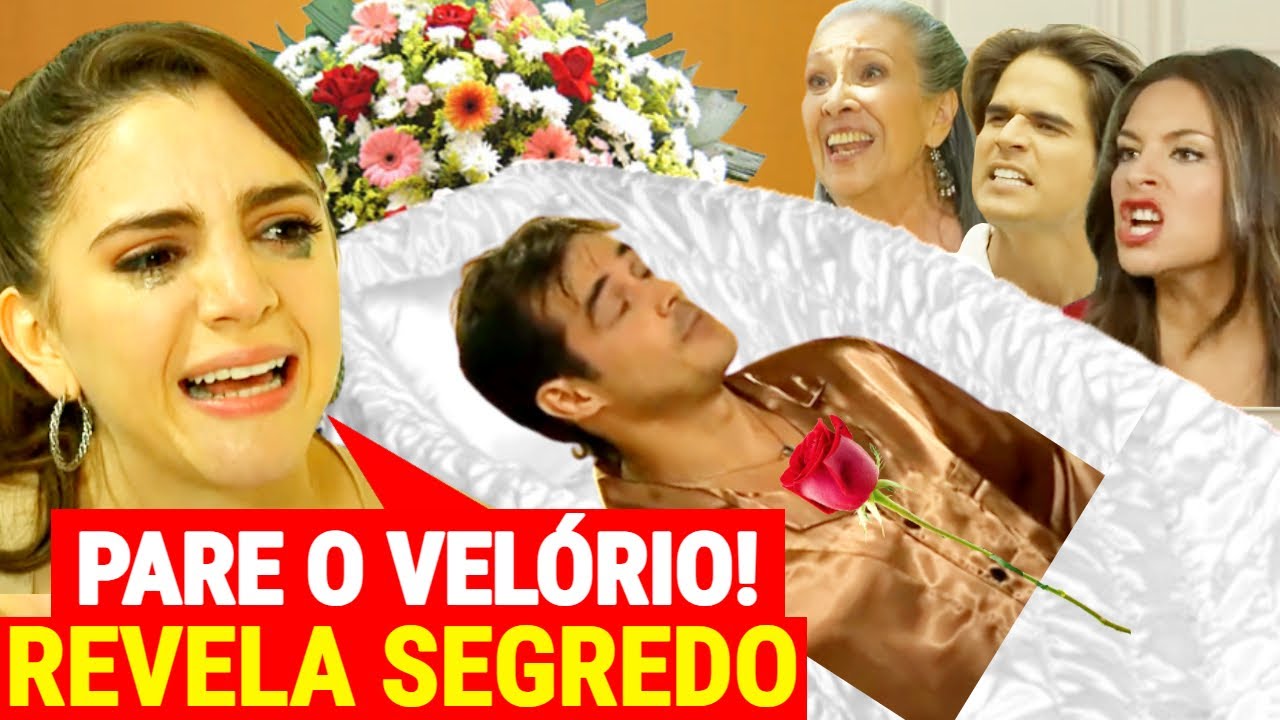 Coração Indomável: Ester para o VELÓRIO DO JOSÉ ANTÔNIO ,revela SEGREDO! Resumo da novela