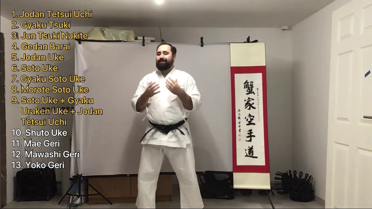 Examenprogramma Kihon 7e Kyu