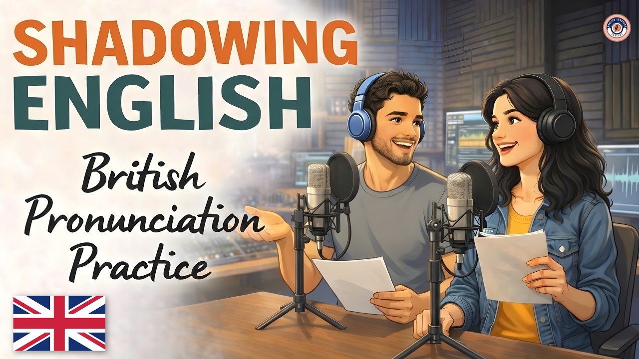 Shadowing English Speaking Practice | Easy Pronunciation Practice | British English Podcast