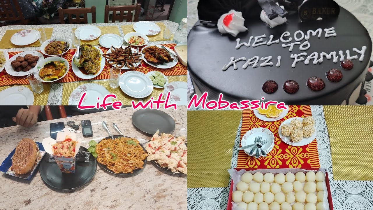 The End of wedding.A wonderful and sweet memory with everyone.#wedding @LifewithMobassira 