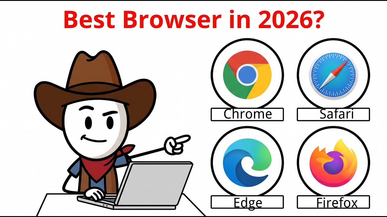 Лучший браузер в 2026 году? Chrome против Safari, Edge и Firefox