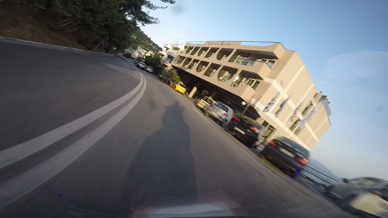 Αγιος Σίλας, Καβάλα η διαδρομή...pcx 150 Kavala Greece