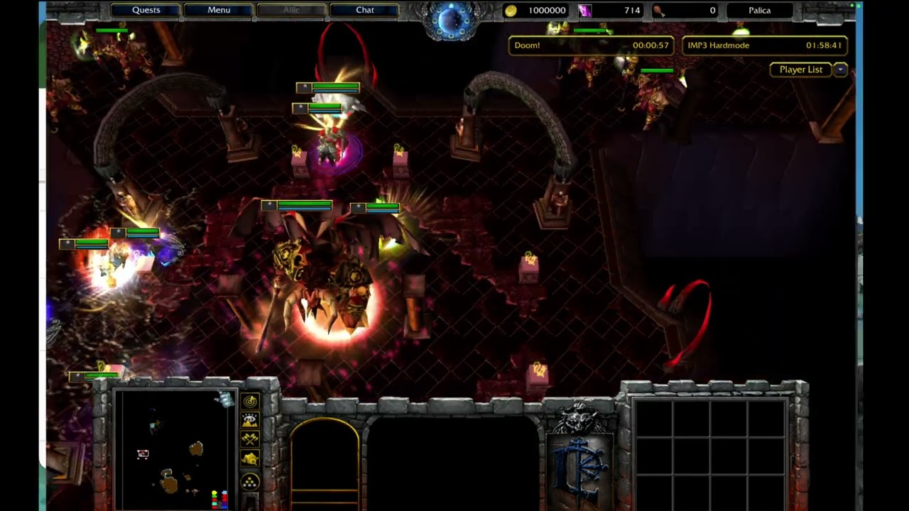 WC3 TEA Twighlight Ascendant - Imp3 Hard Mode Wipes (Impossible Hardmode)