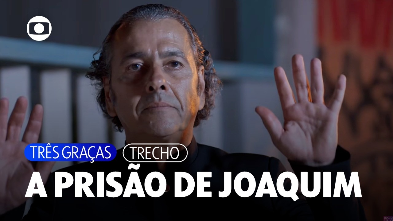 Joaquim ajuda a tirar o dinheiro do posto, mas acaba preso por Paulinho | Tr&ecirc;s Gra&ccedil;as | TV Globo