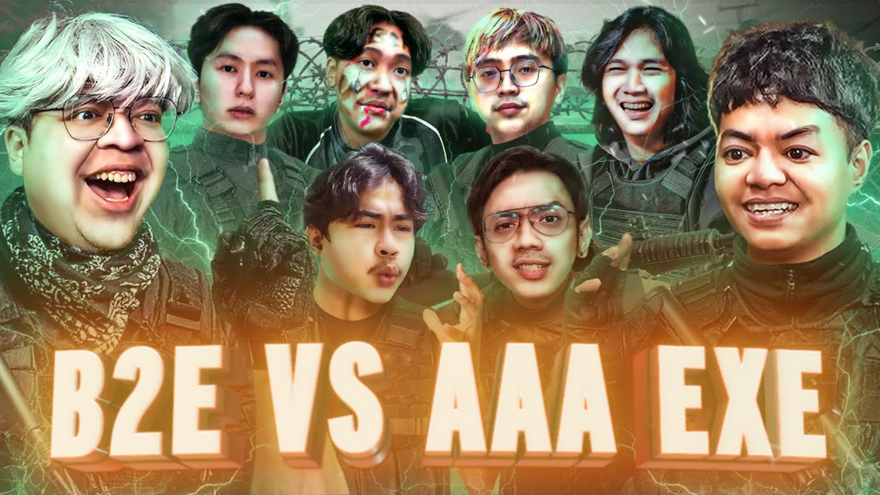 B2E VS AAA CLAN EXE | PERANG BESAR ANTAR CLAN  😱