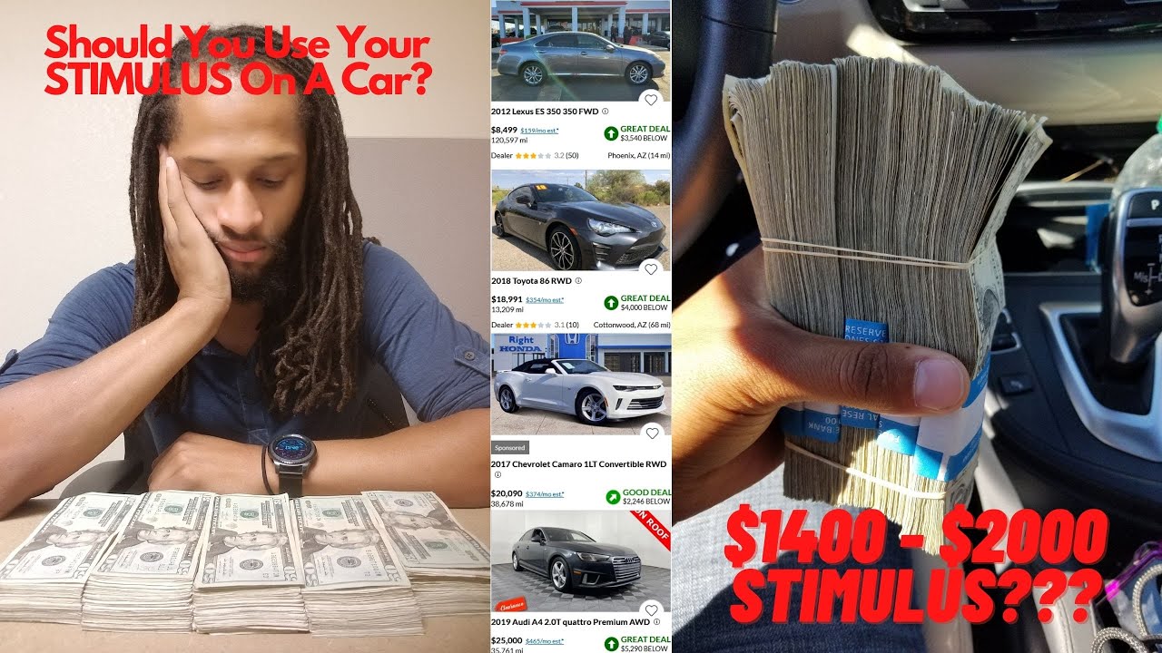 New Stimulus check round 3! $1400-2000! What should you do with it? Should you purchase a new car?