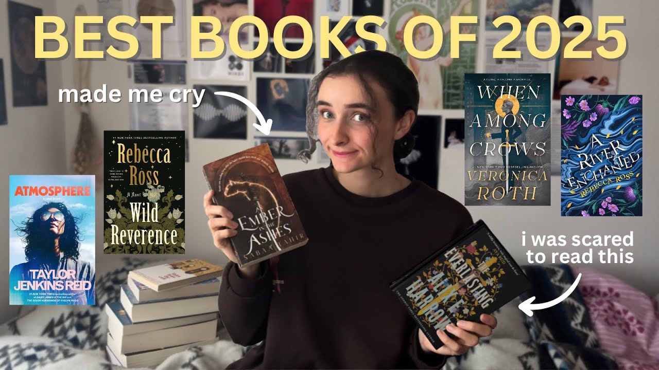 my favourite books of 2025 💖📚 (all the ghibli and whimsical vibes)