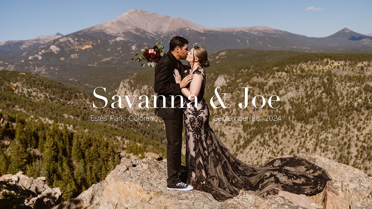Savanna and Joe - Intimate Mountain Wedding in Estes Park