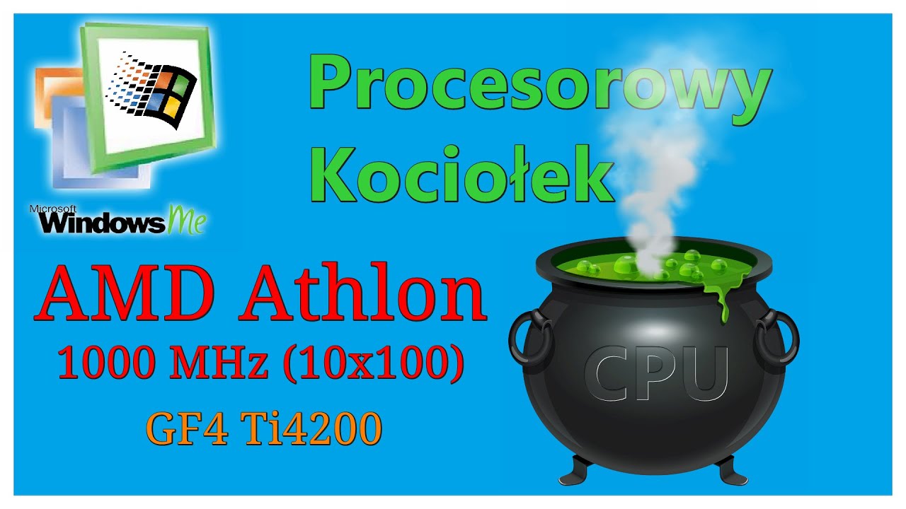 [WinMe] Test Procesora AMD Athlon 1000 MHz (10x100)