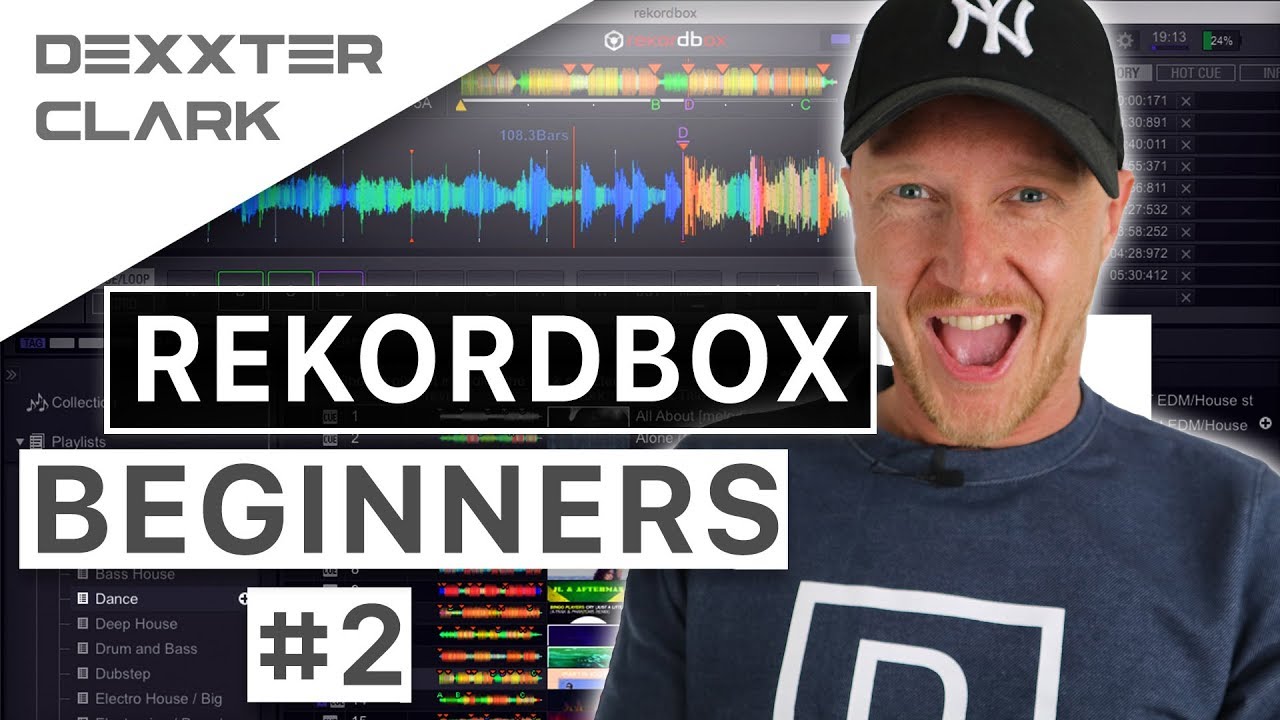 Rekordbox getting started tutorial - beginners guide (part 2) - beatgrid, tags, related, matching