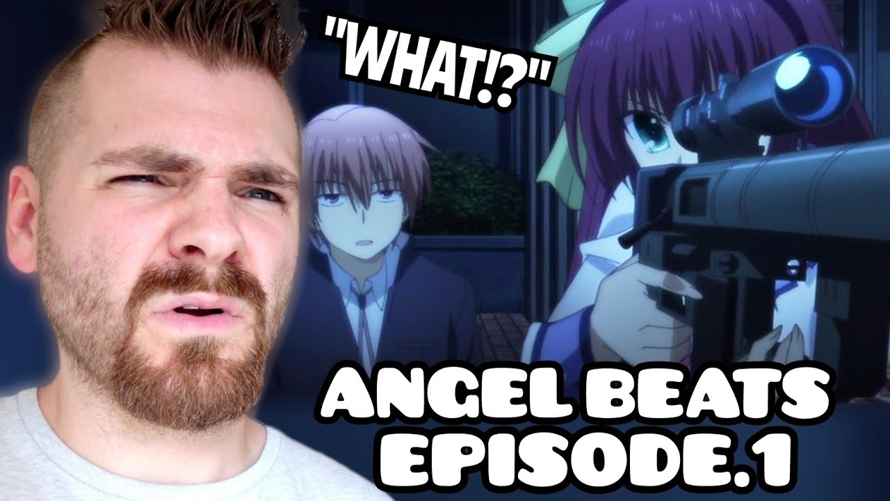 ANGELS vs. GUNS??!! | Angel Beats - Episode 1 | ANIME REACTION!