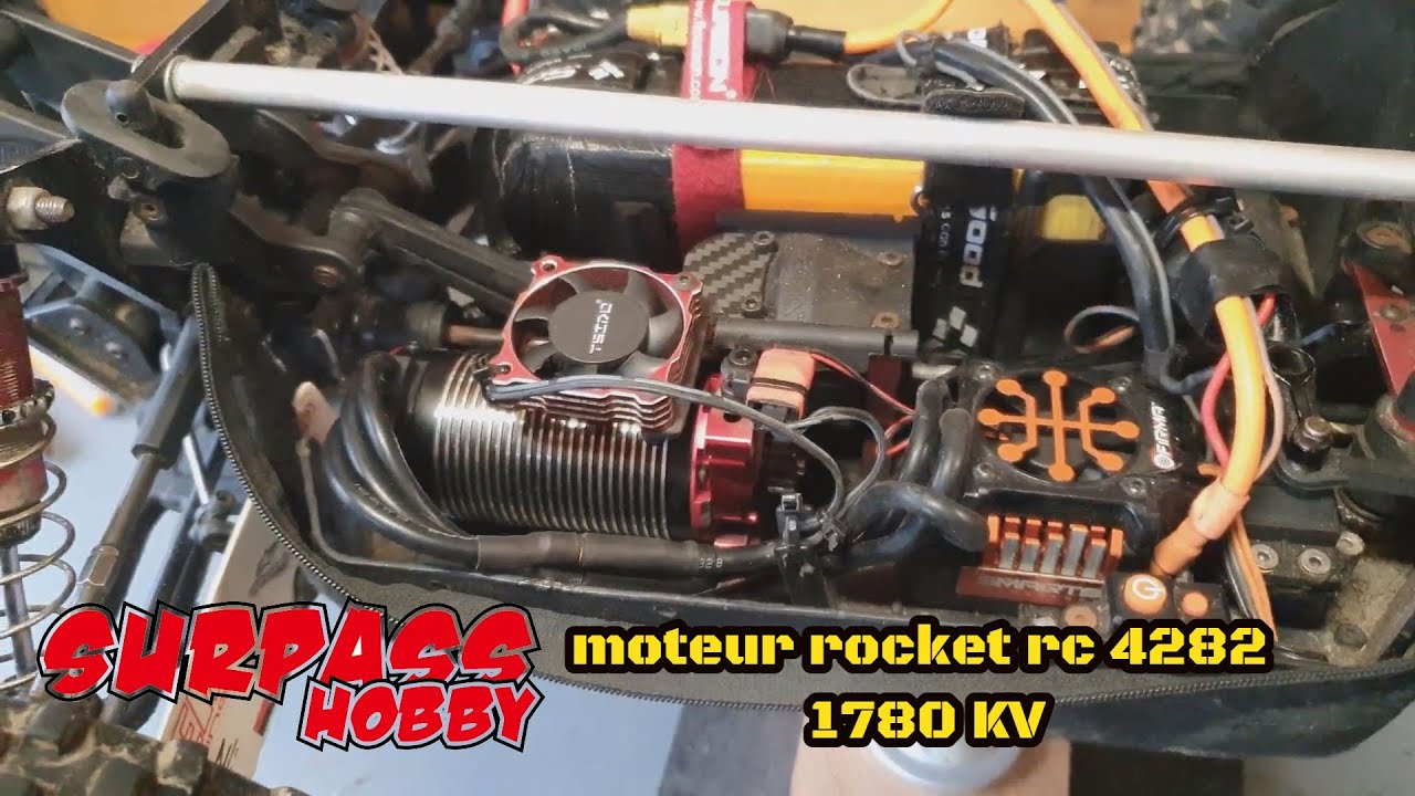 moteur 4282 1780 kv pour le outcast ça passe !!!