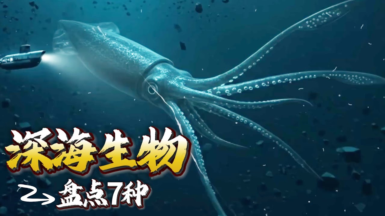 盘点7种深海生物，化石证明，它们都是史前海洋霸主