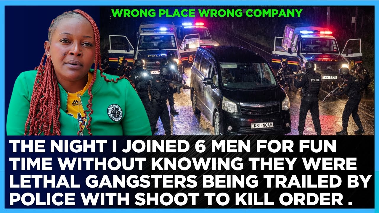 THE NIGHT I JOINED 6 MEN FOR FUN WITHOUT KNOWING THEY WERE LETHAL GANGSTERS BEING TRAILED BY POLICE