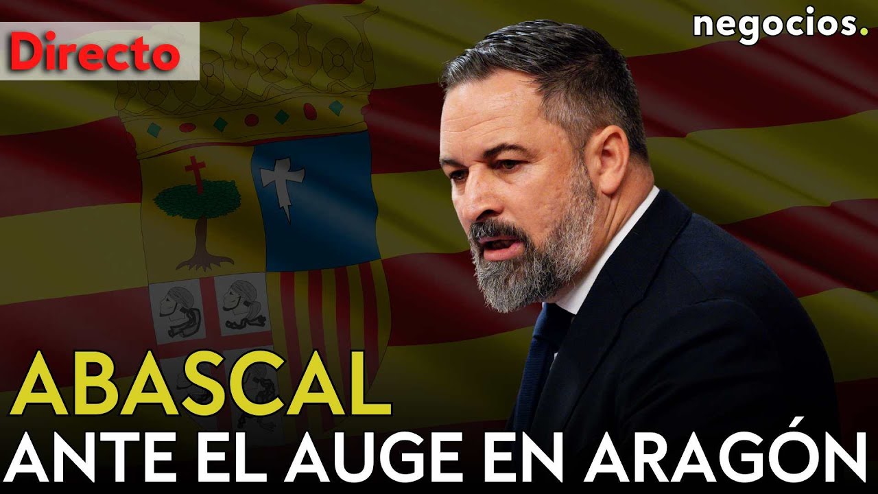 DIRECTO | ABASCAL ANTE EL AUGE DE VOX, EL ÓRDAGO EN ARAGÓN Y LANZA UN AVISO A FEIJÓO Y AL PP