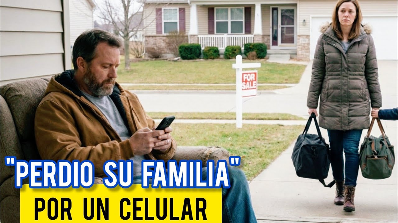 Perdió a su familia por culpa de su teléfono celular 