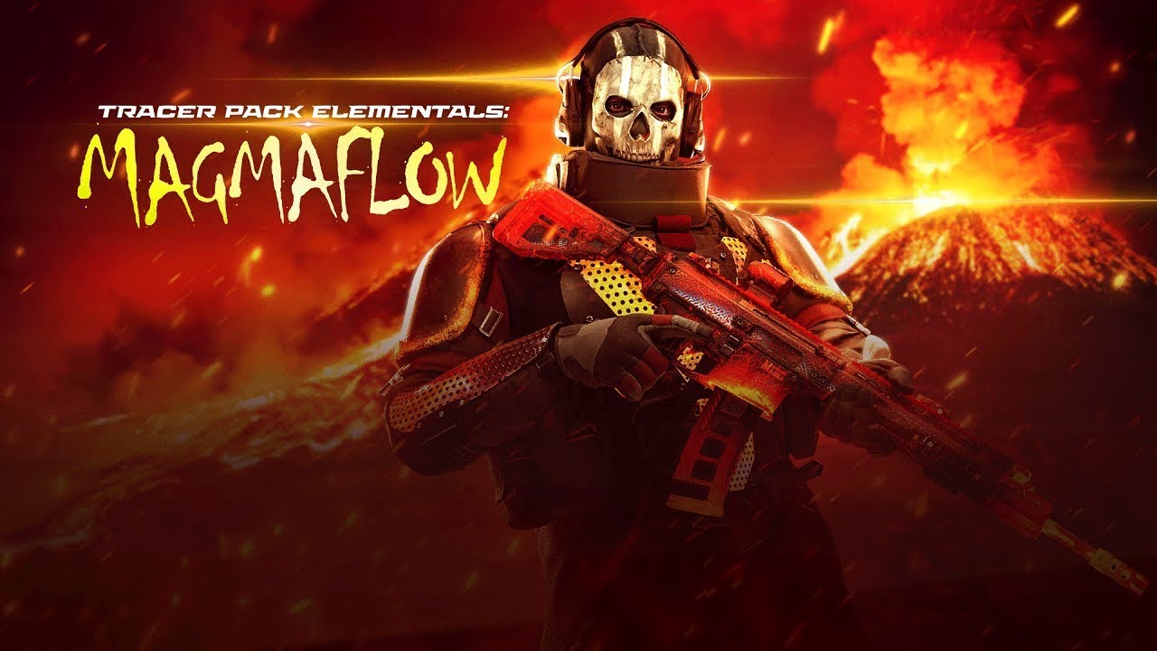 Call of Duty Modern Warfare 2 Magmaflow Tracer Pack Elementals.
