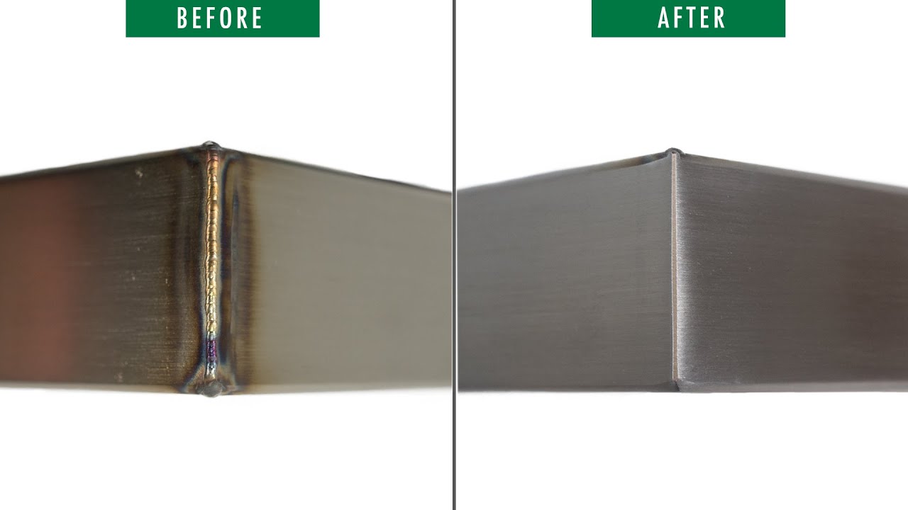 square tube - weld seam grinding