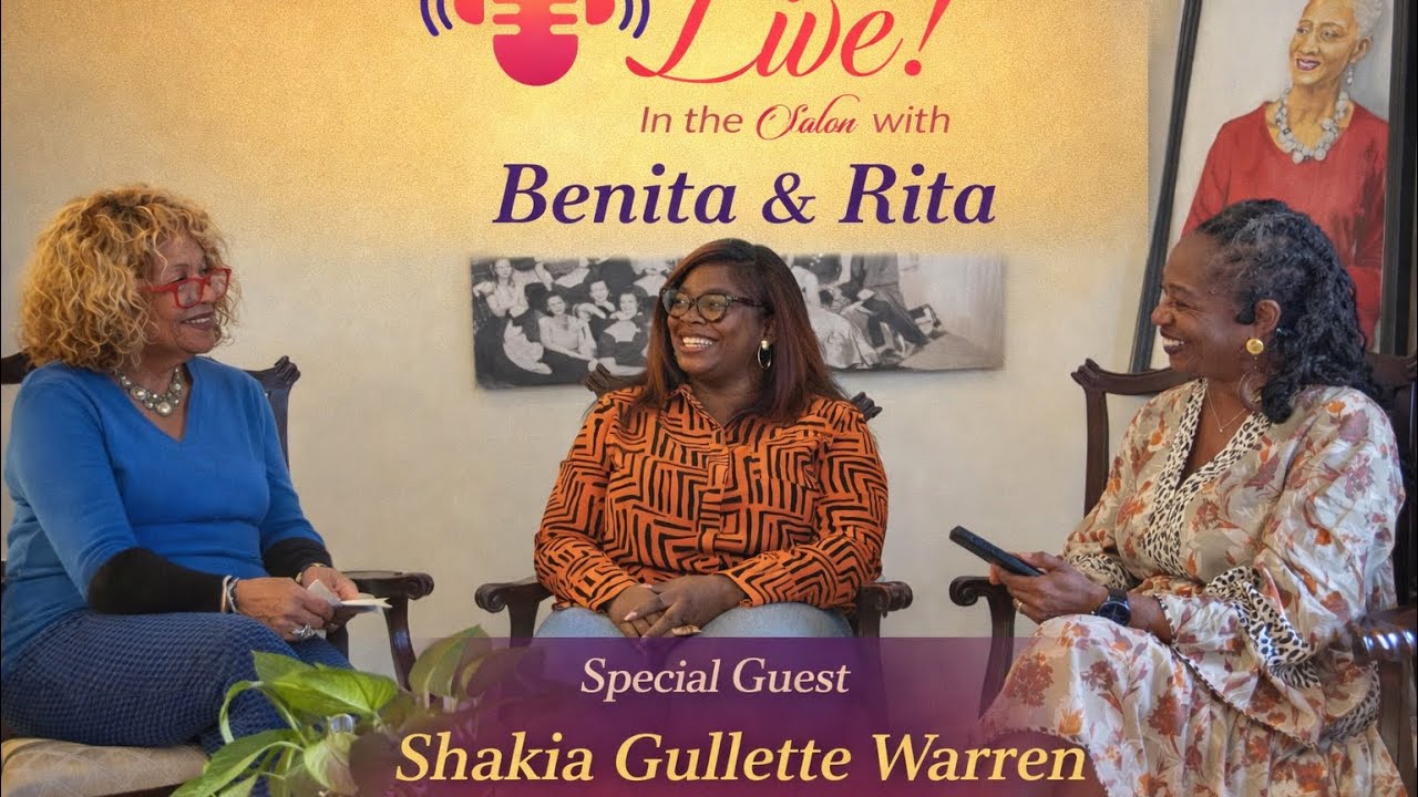 Live in the Salon with Special Guest Shakira Gullette Warren